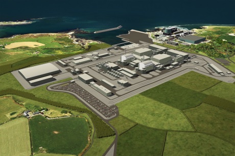 Wylfa Newydd CGI aerial - 460 (Horizon)